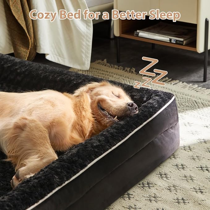 WNPETHOME Dog Beds for Large Sized Dogs, Washable Orthopedic Dog Couch Sofa Bed - Image 2