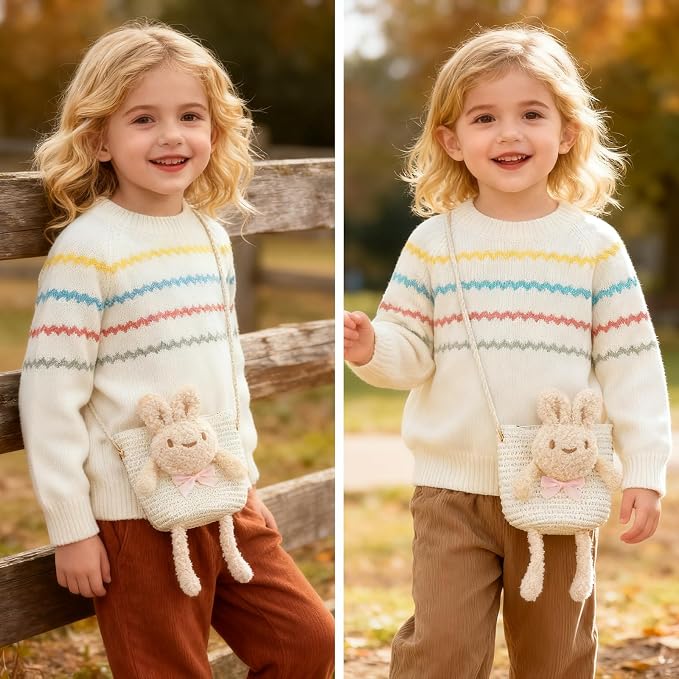 Simplee kids Baby Girl Knit Sweater - Image 2