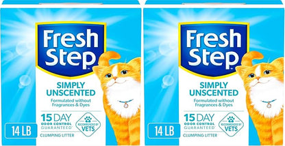 Fresh Step Cat Litter, Odor Control | Clumping Formula | Activated Charcoal | by FreshStep