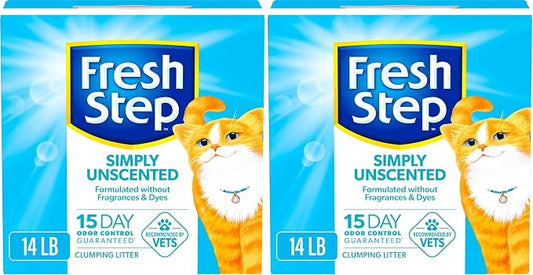 Fresh Step Cat Litter, Odor Control | Clumping Formula | Activated Charcoal | by FreshStep