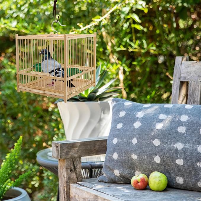Yardwe Bird Travel Carrier Cage Parrot Cage - Image 7