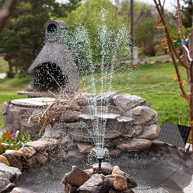Solar Fountain Pump for Bird Bath, - Image 2