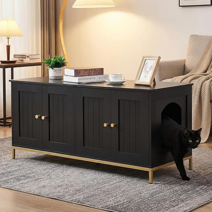 Homhedy Cat Litter Box Enclosure - Image 6