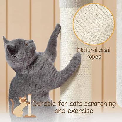 Yaheetech Cat Tree, 33.5in Cat Tower - Image 5