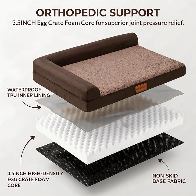 Patas Lague Orthopedic Jumbo Dog Bed - Image 4