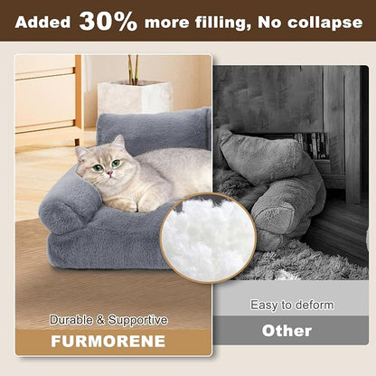 Cat Beds for Indoor Cats, Cat Couch Bed, Cute Cats Sofas for Pets, Small Dog - Image 5