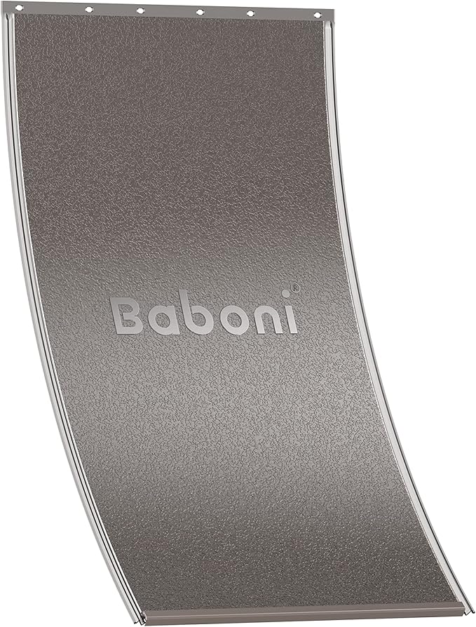 Baboni Pet Door for Wall, Steel Frame and Telescoping Tunnel, Aluminum Lock - Image 8