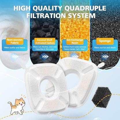 16 Pcs Cat Water Fountain Filters - Image 4