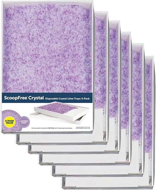 PetSafe ScoopFree Disposable Crystal Cat Litter Tray by PetSafe