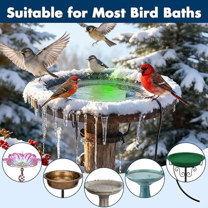 2 Pack Outdoors 100W Bird Bath Heater - Image 5