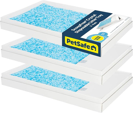 PetSafe ScoopFree Disposable Crystal Cat Litter Tray by PetSafe