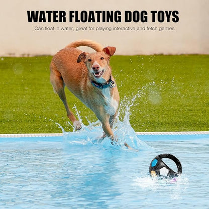 Dog Toy Ball with Handle, Toss and Fetch Play, Interactive Ball - Image 7