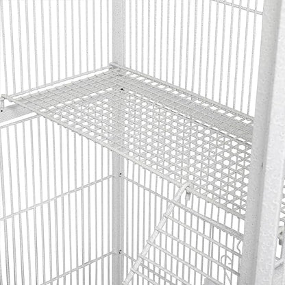 Yaheetech 69-Inch Extra Large Wrought Animal Cage Metal 3 Levels Small Animal - Image 4