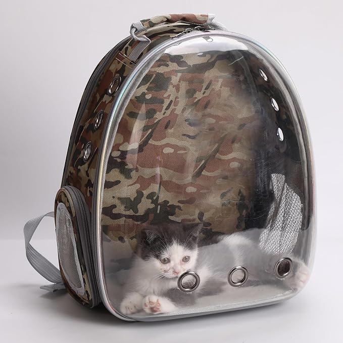 Cat Backpack Carrier Back Expandable Bubble Pet Carrier Backpack - Image 6