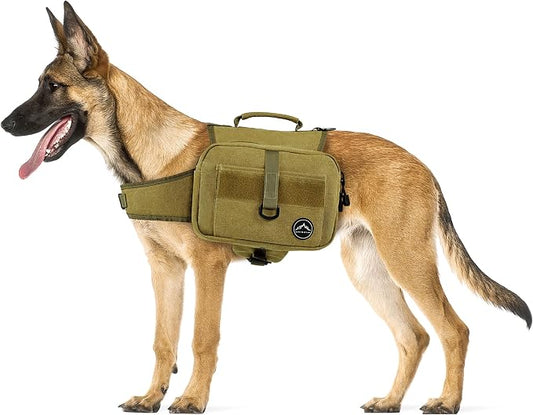 Himal Outdoors Dog Backpack & Saddle Bag, Tactical Hiking Backpack by HimalOutdoors