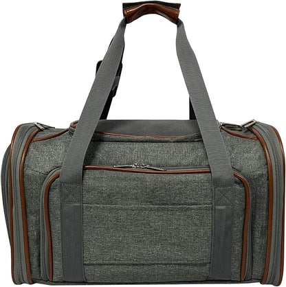 Mr. Peanut's Expandable Airline Approved Soft Sided Pet Carrier, Luxury Travel - Image 7