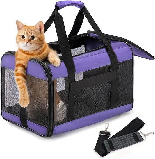 Cat Carrier Airline Approved, Soft-Sided Dog Carrier by Conlun