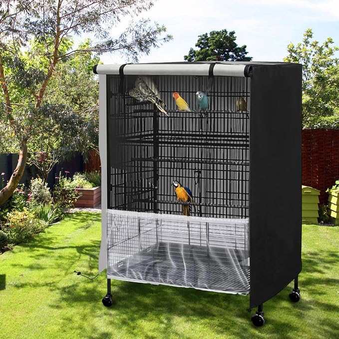 Bird Cage Cover, 600D Universal Pet Cage Cover - Image 7