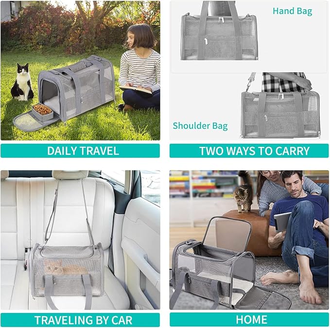 Large Cat Carrier Dog Carrier, Pet Carrier - Image 6
