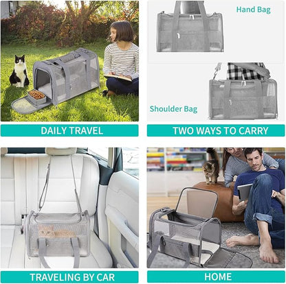 Large Cat Carrier Dog Carrier, Pet Carrier - Image 6