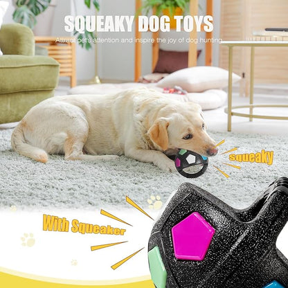 Dog Toy Ball with Handle, Toss and Fetch Play, Interactive Ball - Image 4