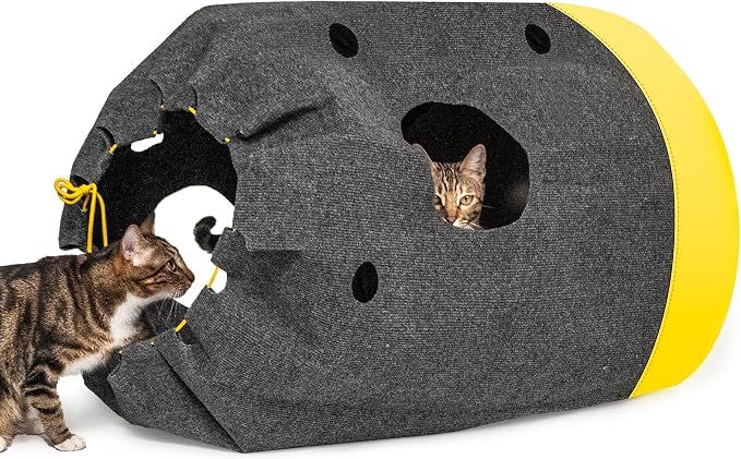 Homrich Interactive Cat Play Bag- Durable Rug by Homrich