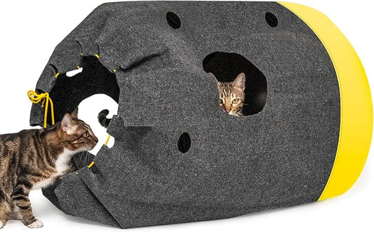 Homrich Interactive Cat Play Bag- Durable Rug by Homrich
