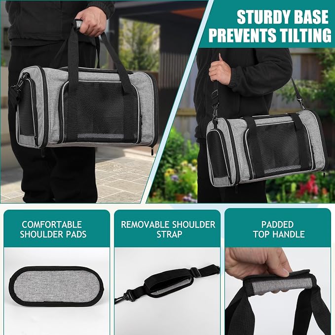 Top tasta Dog Cat Carrier Pet Carriers - Image 6