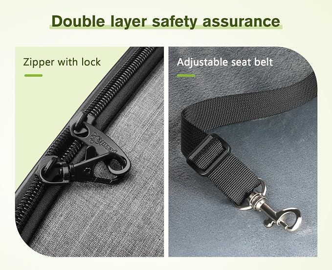 Pecute Pet Carrier Backpack, Large Cat Carrier Backpack Hold Up to 22 Lbs - Image 8