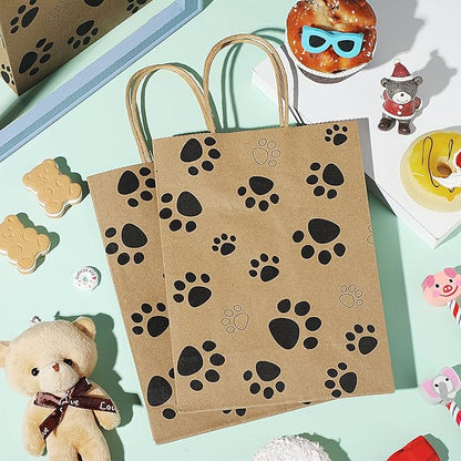Blulu 20 Pcs Puppy Dog Paw Gift Bags - Image 5