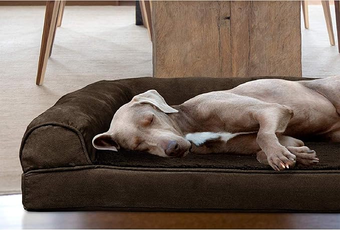 Furhaven Orthopedic Dog Bed for Large Dogs w/ Removable Bolsters & Washable - Image 5