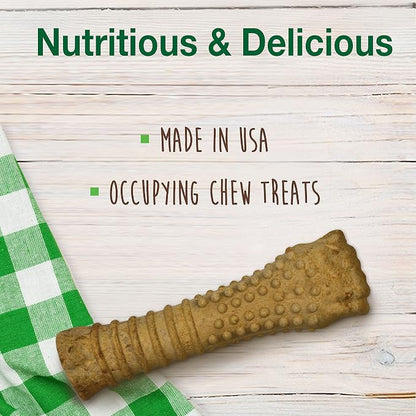 Nylabone Healthy Edibles Natural Dog Chews, Long Lasting Bones - Image 3