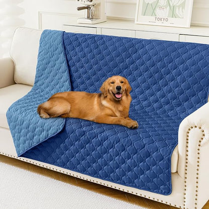 Smiry Waterproof Dog Bed Cover Blanket, Soft Reversible Pet Blanket, Washable by Smiry