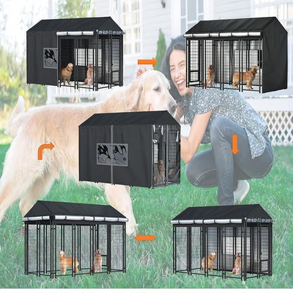 Outdoor Dog Kennel Cover - Image 6