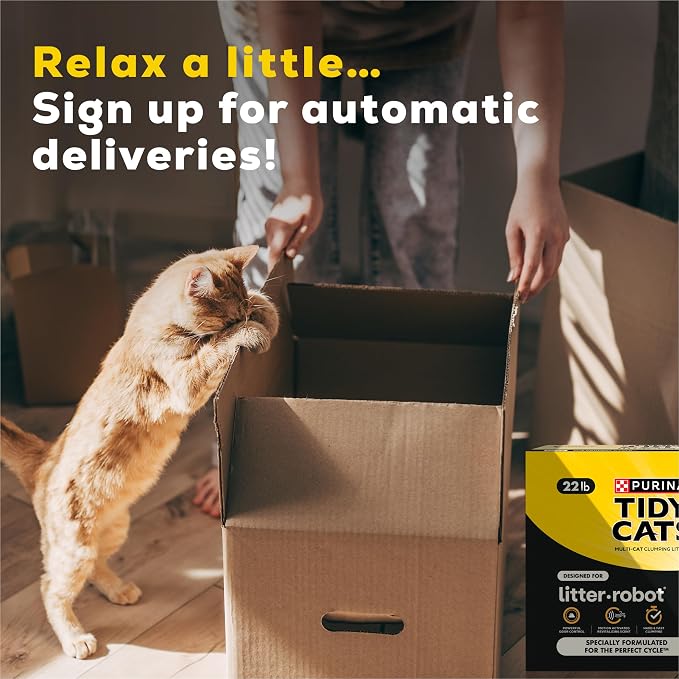 Purina Tidy Cats Cat Litter for Litter-Robot Clumping Cat Litter Odor Control - Image 10