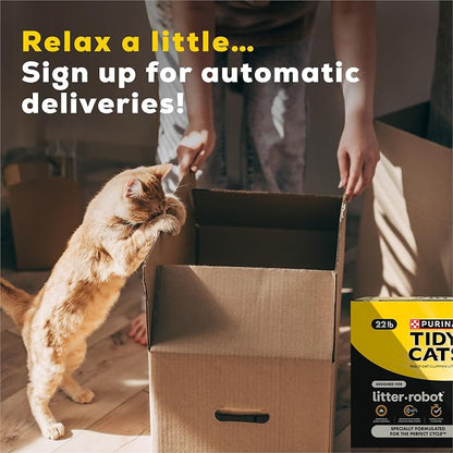 Purina Tidy Cats Cat Litter for Litter-Robot Clumping Cat Litter Odor Control - Image 10