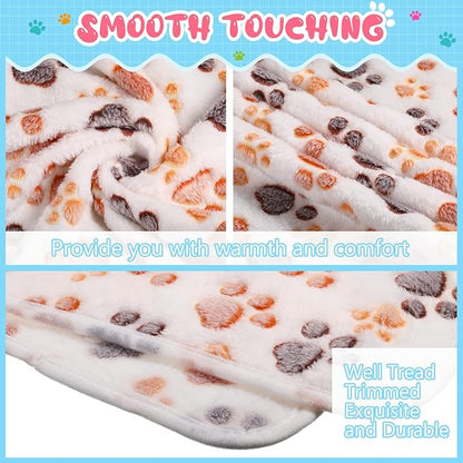 Tatuo 4 Pcs Dog Blanket for Pet Cat Blankets Indoor Puppy Teething Stuff Toys - Image 3