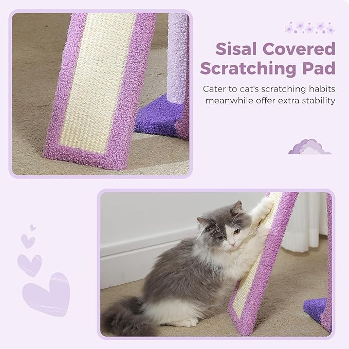 PETEPELA Flower Cat Tree for Indoor Cats, Cozy Hammock and Removable Flower Bed - Image 7