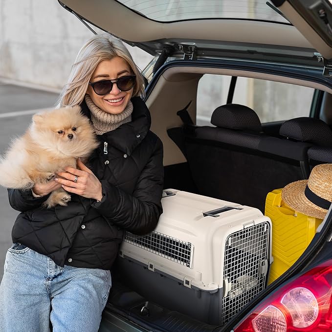 Elevon Plastic Kennels, Plastic Dog Crate, Airline Approved Pet Carrier - Image 6