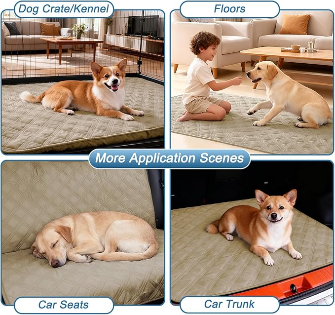 hyha Waterproof Dog Blanket, Reversible Pet Bed Blanket, Soft Sofa Couch Cover - Image 5