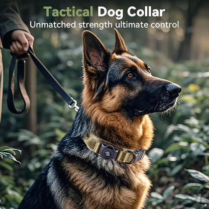 2025 Upgrade Waterproof AirTag Dog Collar, Military Tactical Dog Collar - Image 2