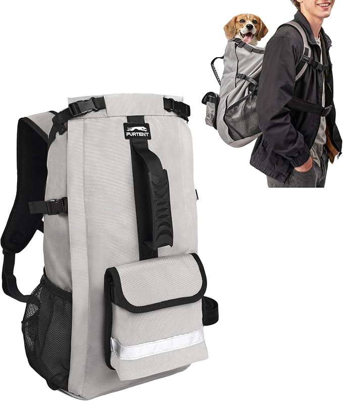 Dog Backpack for Small & Medium Dogs – 4-Layer Safety Pet Carrier by HOME