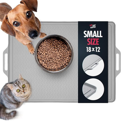 Tuff Pupper 18x12 Small Dog Feeding Mat by TuffPupper