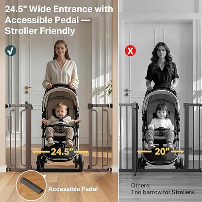 Cumbor 36.6-59" Extra Wide Baby Gate - Image 7