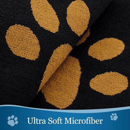 Buganda Dog Door Mat for Muddy Paws, Absorbent Dirt Trapper Washable Indoor - Image 4