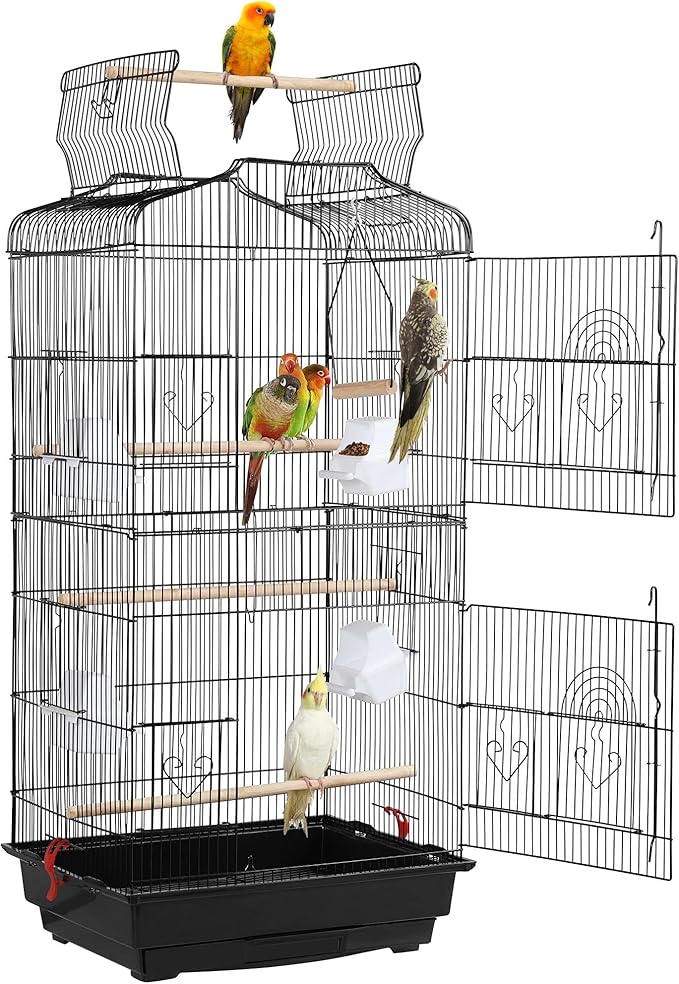 Yaheetech 41-inch Open Top Medium Bird Cages by Yaheetech