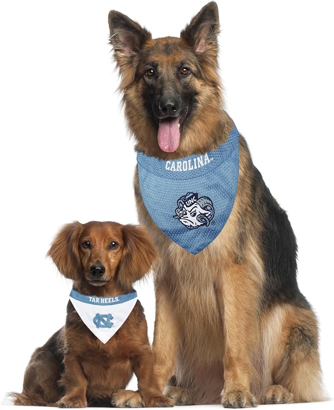 Pets First NCAA Reversible Bandana. North Carolina Tar Heels Sports Fan Pet - Image 6
