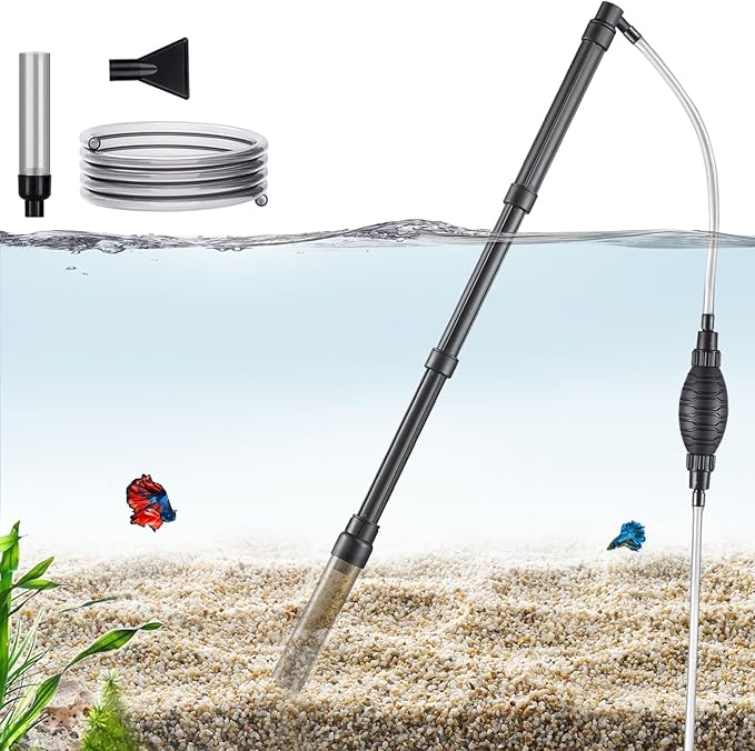 Carefree Fish Aquarium Gravel Vacuum Sand Cleaner by CarefreeFish