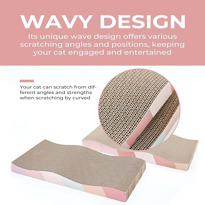 Cat Scratching Pads Cardboard Cat Scratchers - Image 3