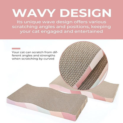 Cat Scratching Board cat Scratcher Cat Scratch Pad Cardboard cat scratchers - Image 4